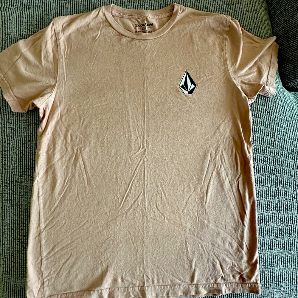 Volcom Men's Beige T-Shirt